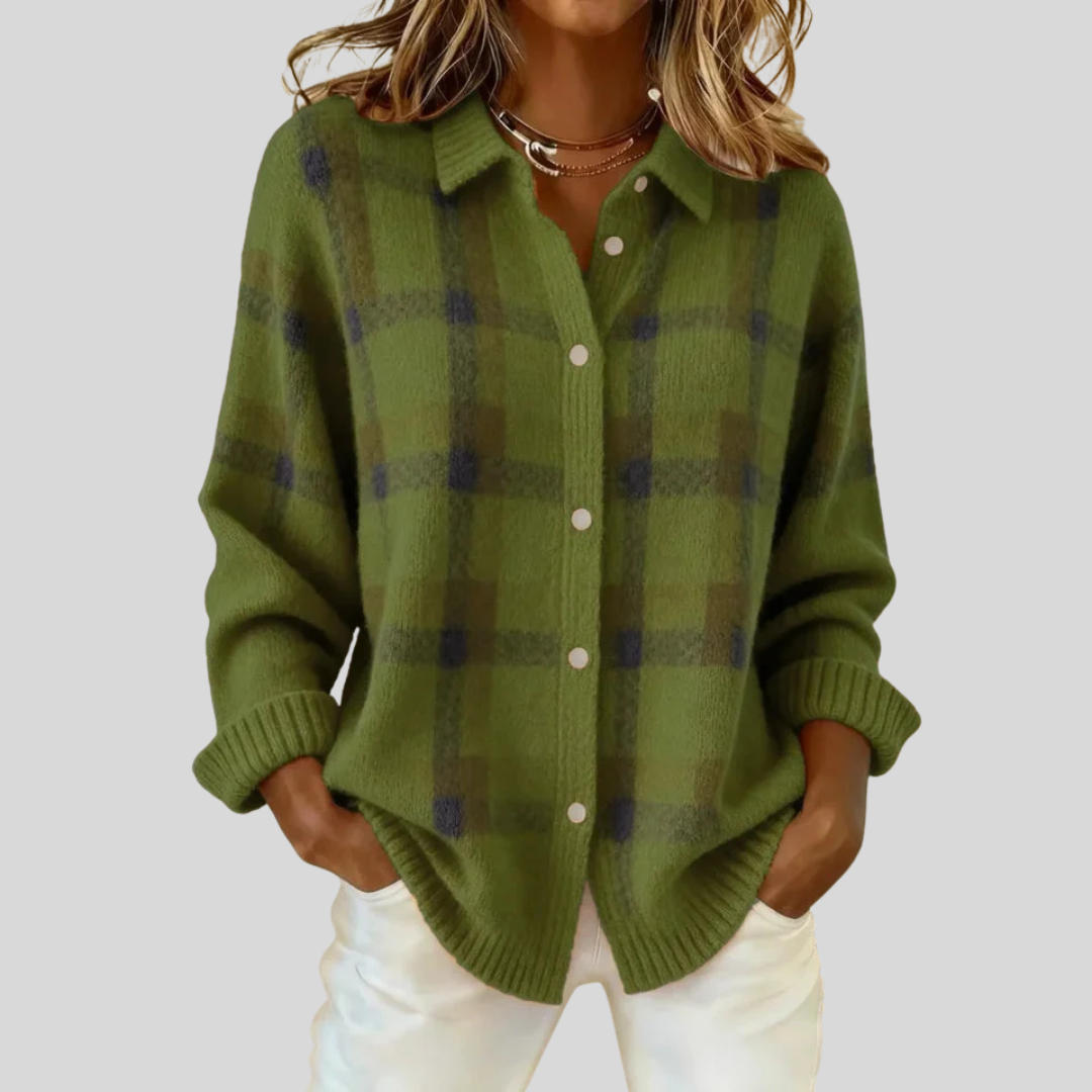 Fabienne | Sweter w Retro Kratkę