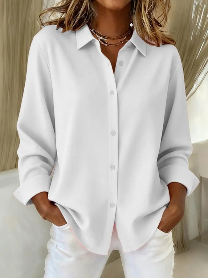 Aurelie | Elegancka Bluzka z Guzikami