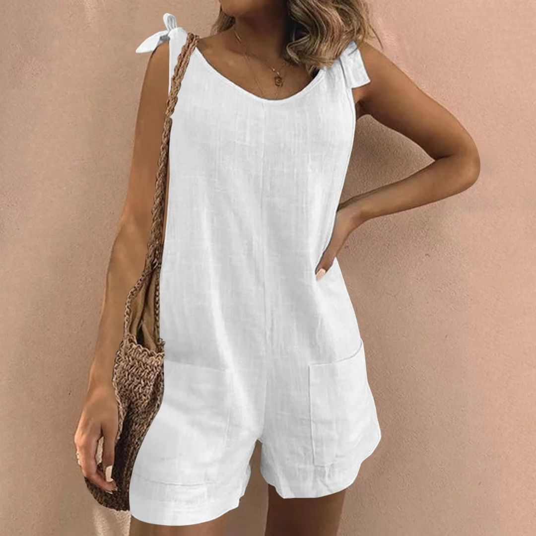 Lindey | Casualowy Kombinezon Bez Rękawów