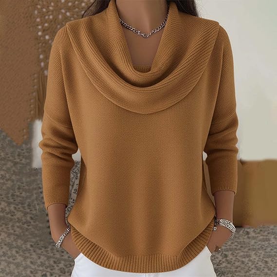 Eliza | Sweter z Kołnierzem