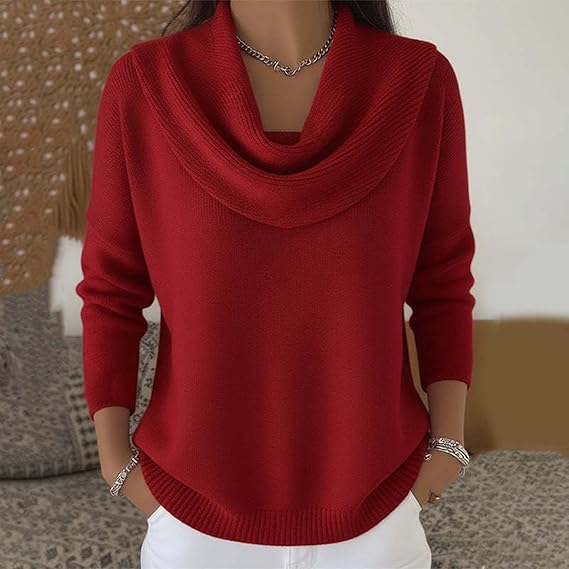 Eliza | Sweter z Kołnierzem