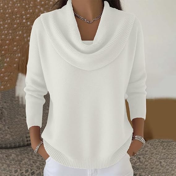 Eliza | Sweter z Kołnierzem